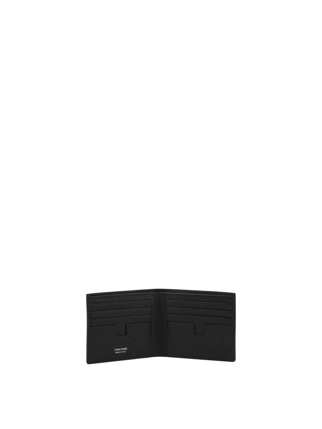 Tom Ford Small Grain Leather Bifold Wallet Wallets & Card holders - Black | 76b4ac3c8144e04e37b34535efce730642f8b711