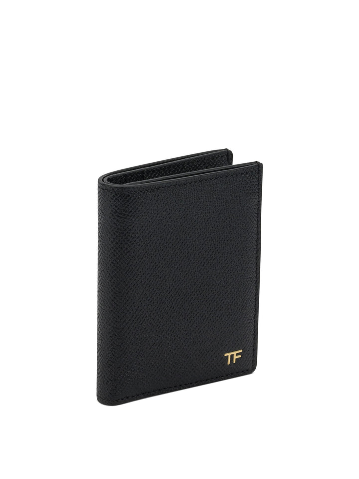 Tom Ford Small Grain Leather Folding Card Holder Wallets & Card holders - Black | a1628f76989af3fc6c2a06aa8bf92db66739d12a