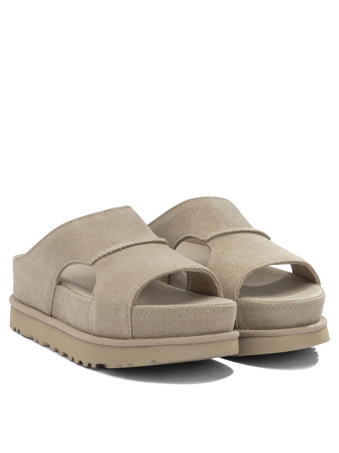 Ugg Goldenstar Hi Cutout Sandals - Beige | 5bb40cd462d53a3d1bb7effb8a5aefe516d92d5a