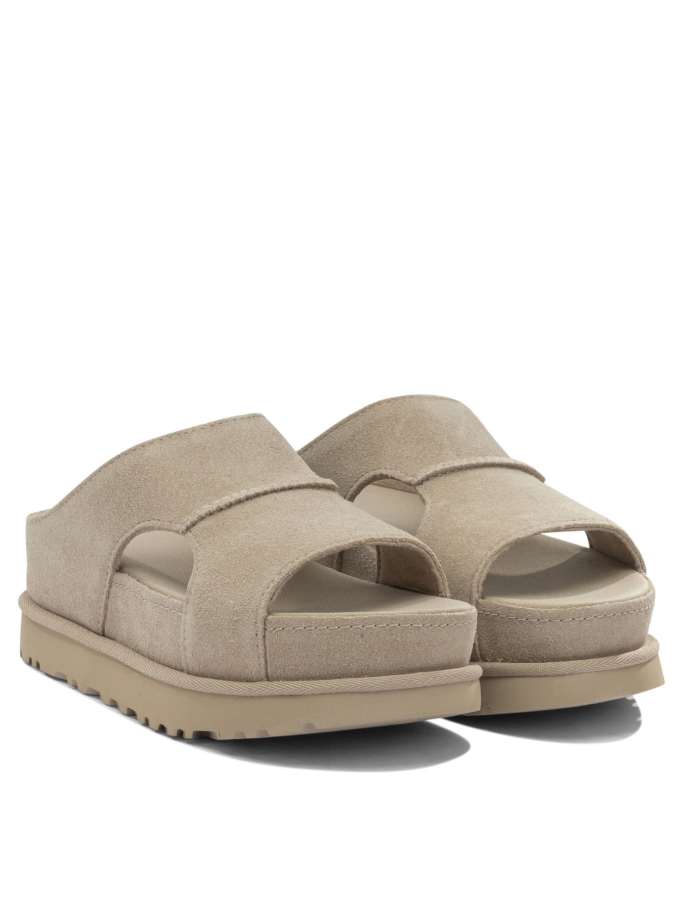 Ugg Goldenstar Hi Cutout Sandals - Beige | 5bb40cd462d53a3d1bb7effb8a5aefe516d92d5a