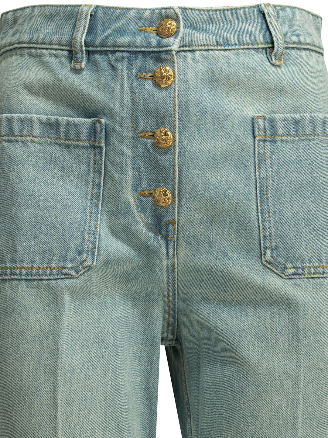 Valentino Straight-Leg Jeans - Light blue | 0a0607f24194f1ff0016daf50c8463933ef155ac