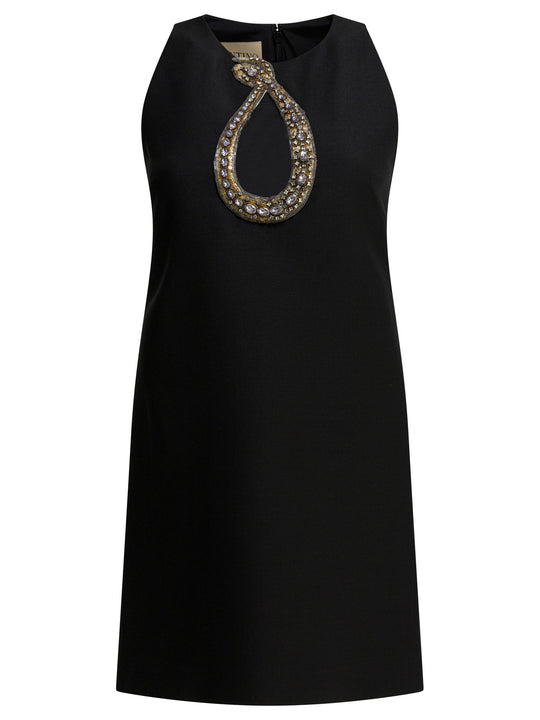 Short Flared Dress Dresses Black