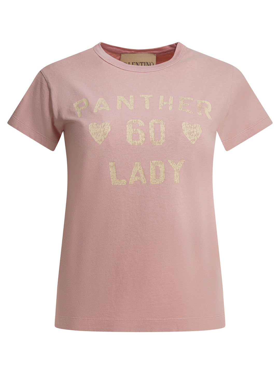 Valentino Panther Lady T-shirts - Pink | 92173fef62f4da5c4e8d3734b1c0c49225b53e61