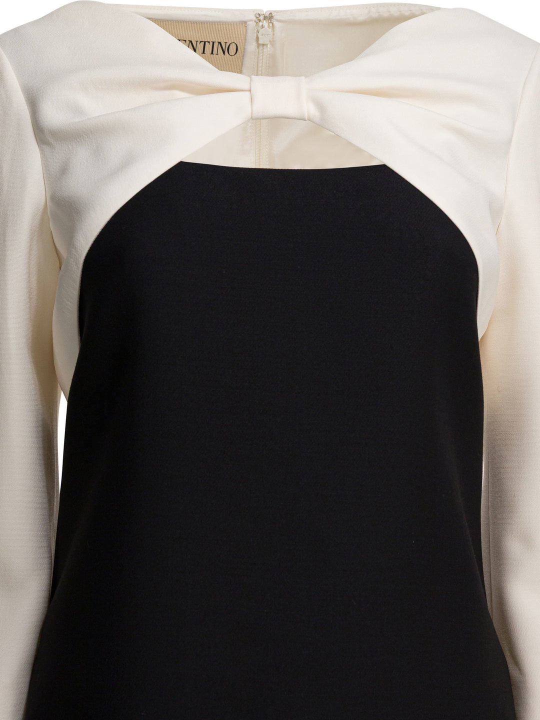 Valentino Crepe Couture Dress Dresses - Black | 5e2bf4333044c0e3848b306fb342f854eea7938e