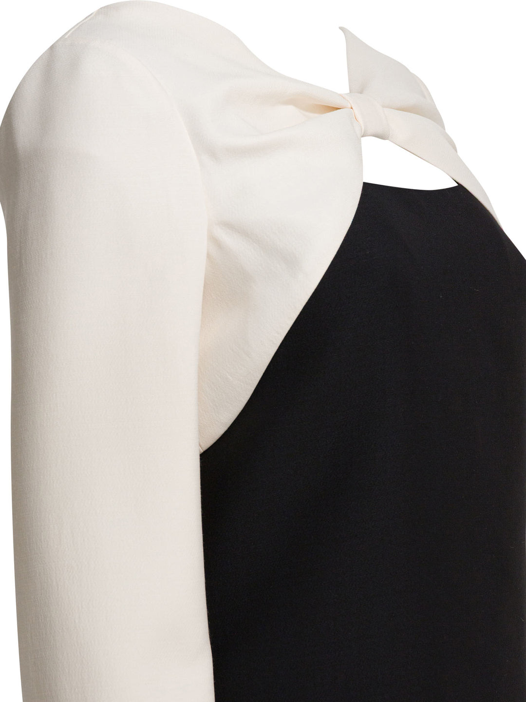 Valentino Crepe Couture Dress Dresses - Black | 97b6cdcbbe0c1bd53d08e105ce748ffce6669807