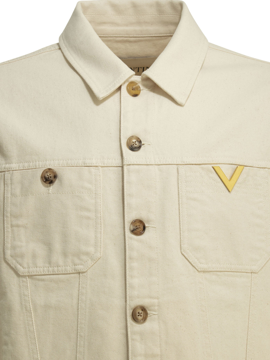 Valentino Genie Bull Reverse Jackets and Coats - White | b7c02cdb10b3db02ed74c681b0215b11761dac99