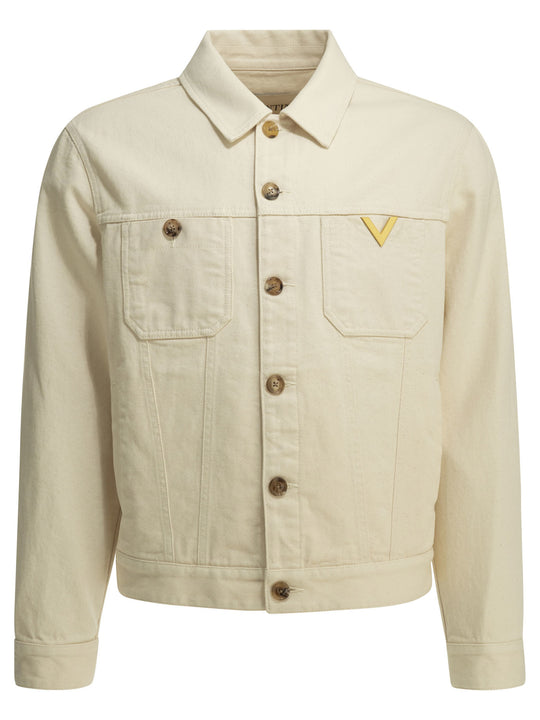 Genie Bull Reverse Jackets And Coats White