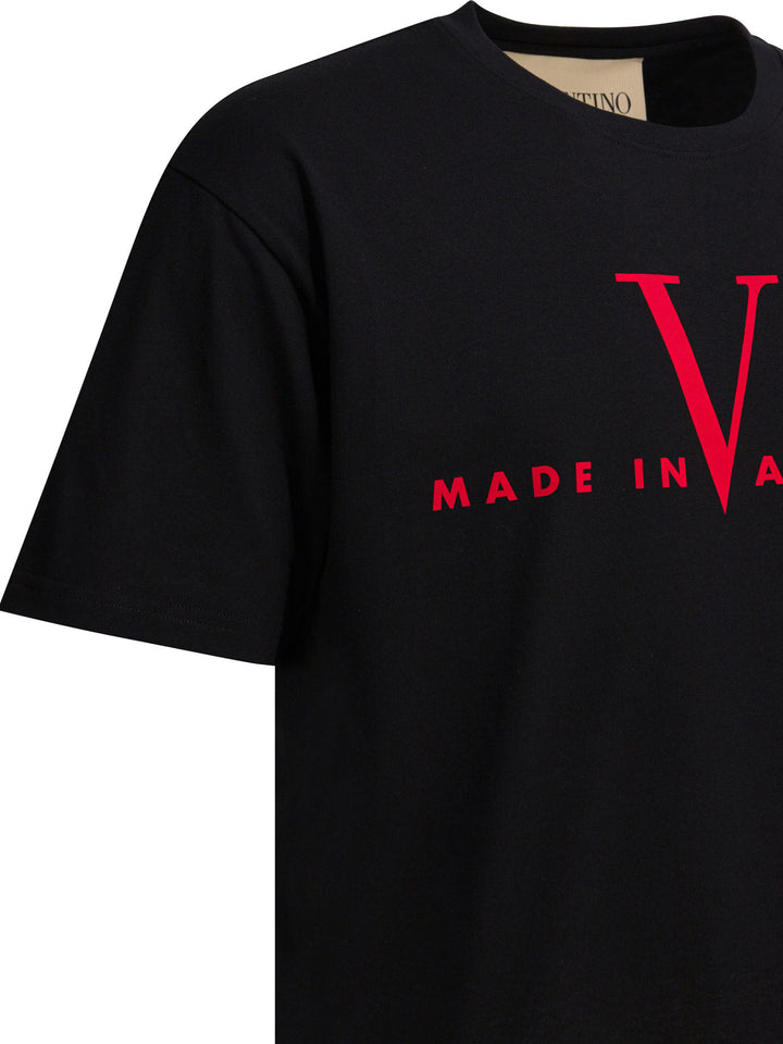 Valentino Made In Valentino T-shirts - Black | 8f145c90a92fa8288af3893955c29fc494bb41eb