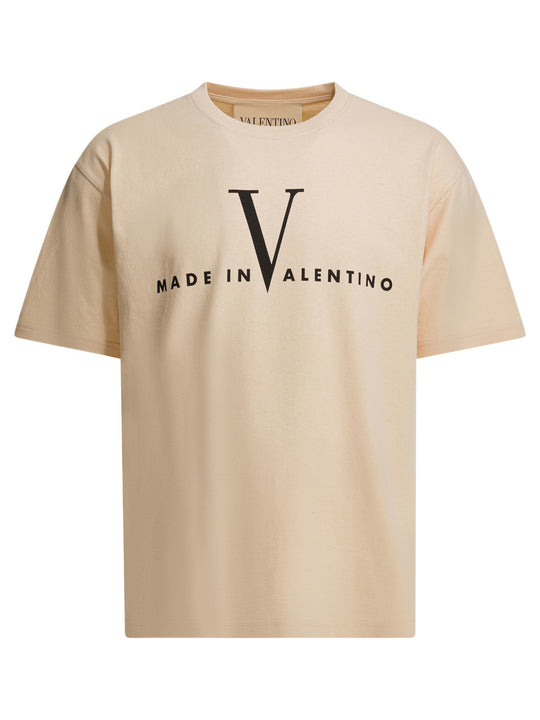 Made In Valentino T-Shirts Yellow