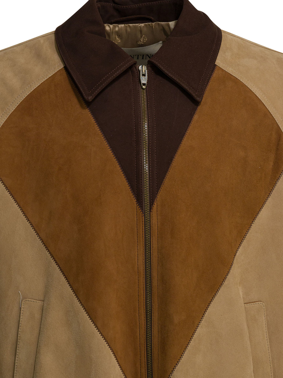 Valentino Leather Jacket Jackets and Coats - Beige | bebe3f6b73b33c4e79bacf20cdcfaaba4f7f7f34