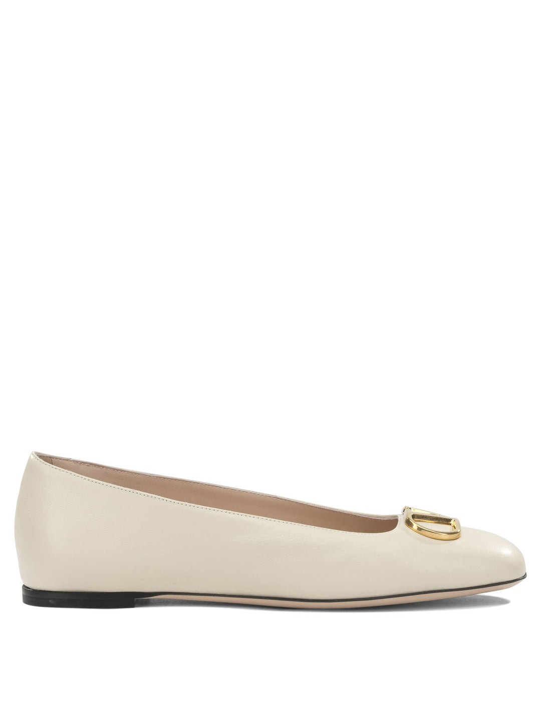 Valentino Garavani Vlogo Ballerinas - White | ebd8b66f674467d64639654fd855a77ff71293fd