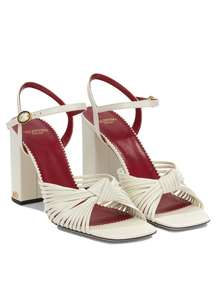 Valentino Garavani Annet 90mm Sandals - White | a6c3c0a638946e92131166ab84cab266bc669a29