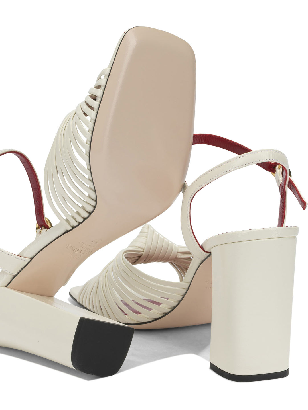 Valentino Garavani Annet 90mm Sandals - White | e7b1be4602c893b8de17959568c6cbc4e0e1060d