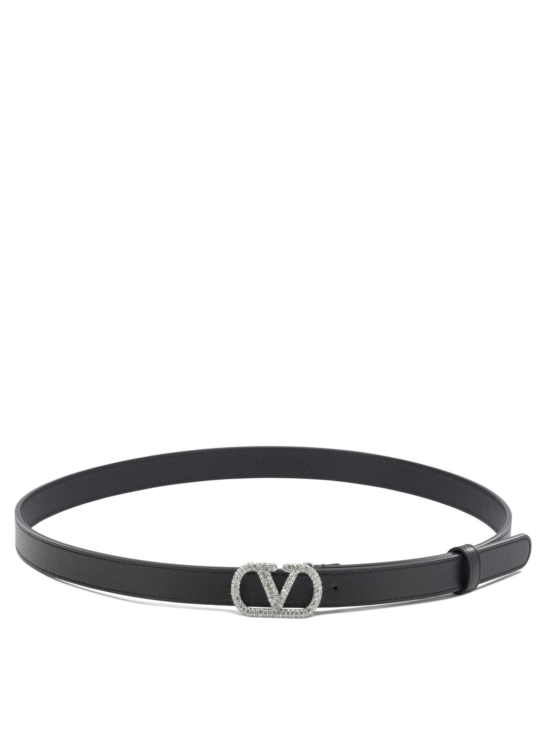 Valentino Garavani V Logo Signature Belts - Black | 36cc0728bd3d5c327dde90baba916c4440dd9fa3