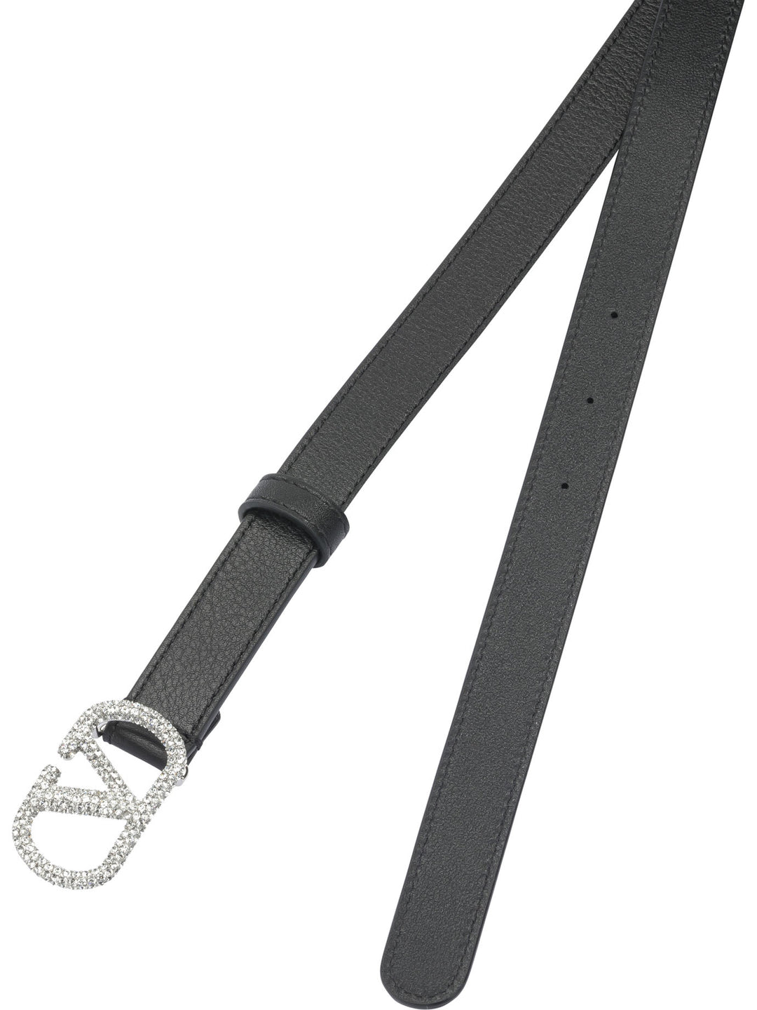 Valentino Garavani V Logo Signature Belts - Black | b9f9df59290124c9b6a73cd5be33bc632c11cede