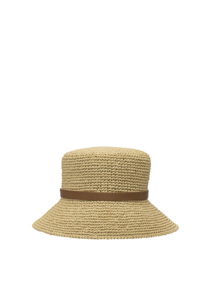 Valentino Garavani Signature V-Logo Bucket Hat Hats - Beige | 900b85e5b483a6969299c04d059e43718b5c7859