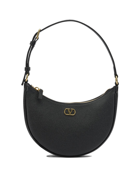 Mini Hobo Shoulder Bags Black