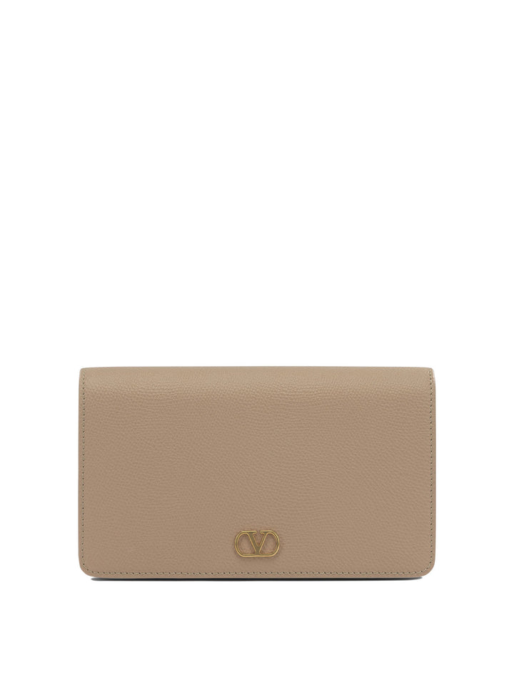 Valentino Garavani Signature Vlogo Clutch Clutches - Pink | 660e646cb5962005445d56d8abfd0db697608378