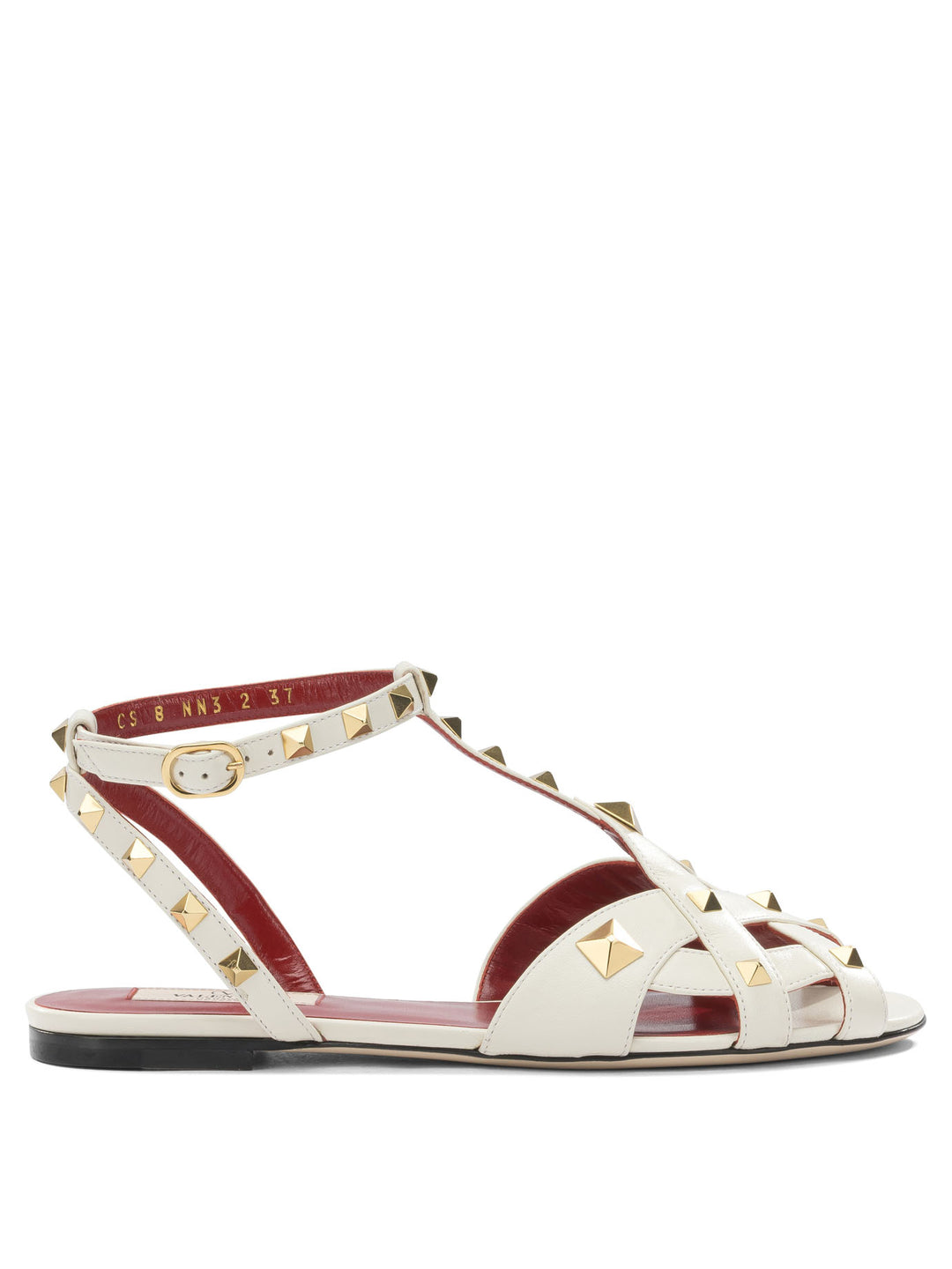 Valentino Garavani Studdy Sandals - White | d52432278962c6530d215df92eab2998e703d743