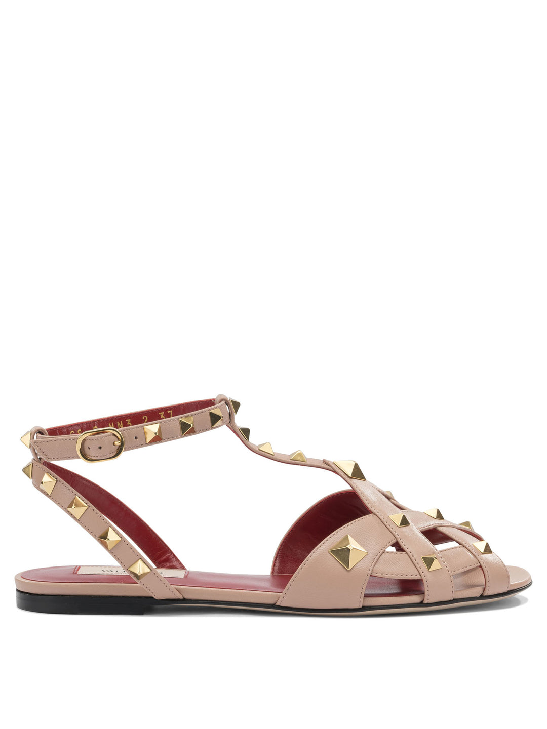 Valentino Garavani Studdy Sandals - Pink | eecdb0e63b1c16d42a4825fa71a904f02abbd52c