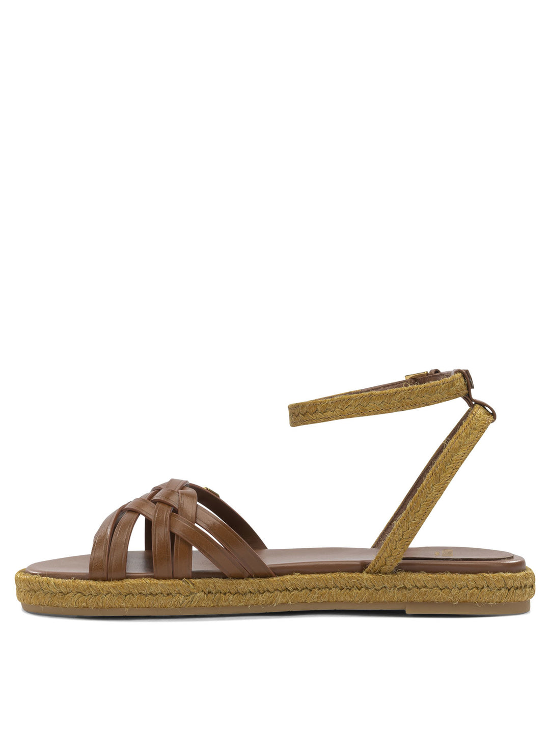 Valentino Garavani Vg Bribri Sandals - Brown | bac036e30000544146feecbad47e547e1bb1781e