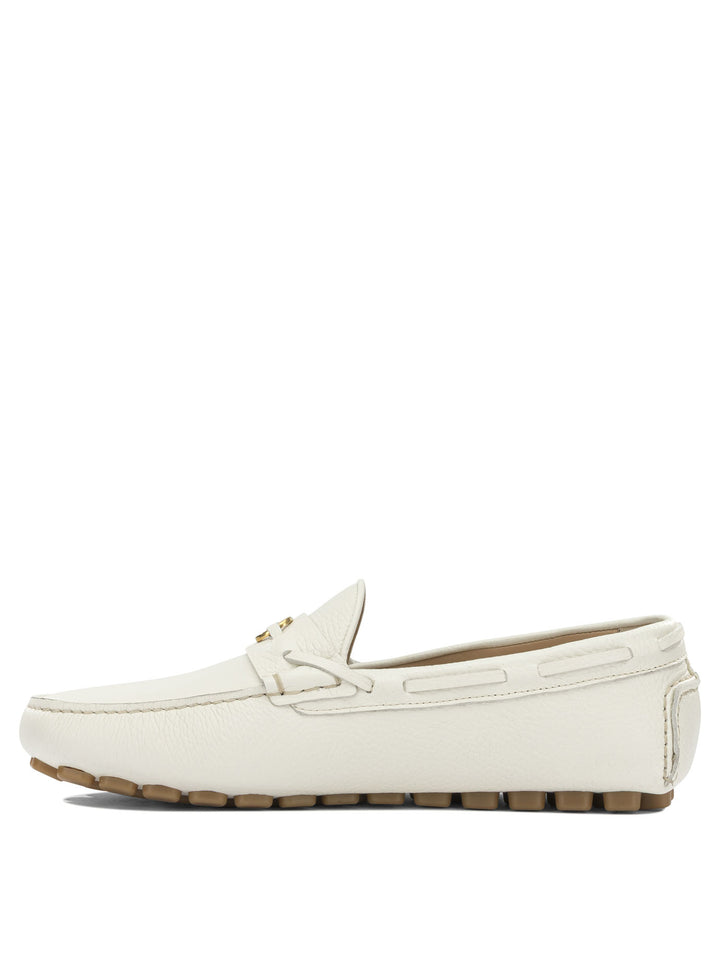 Valentino Garavani Driver Fastway Loafers & Slippers - White | 45c5fa8d1654a923d8d06a7a3086852b6c450201