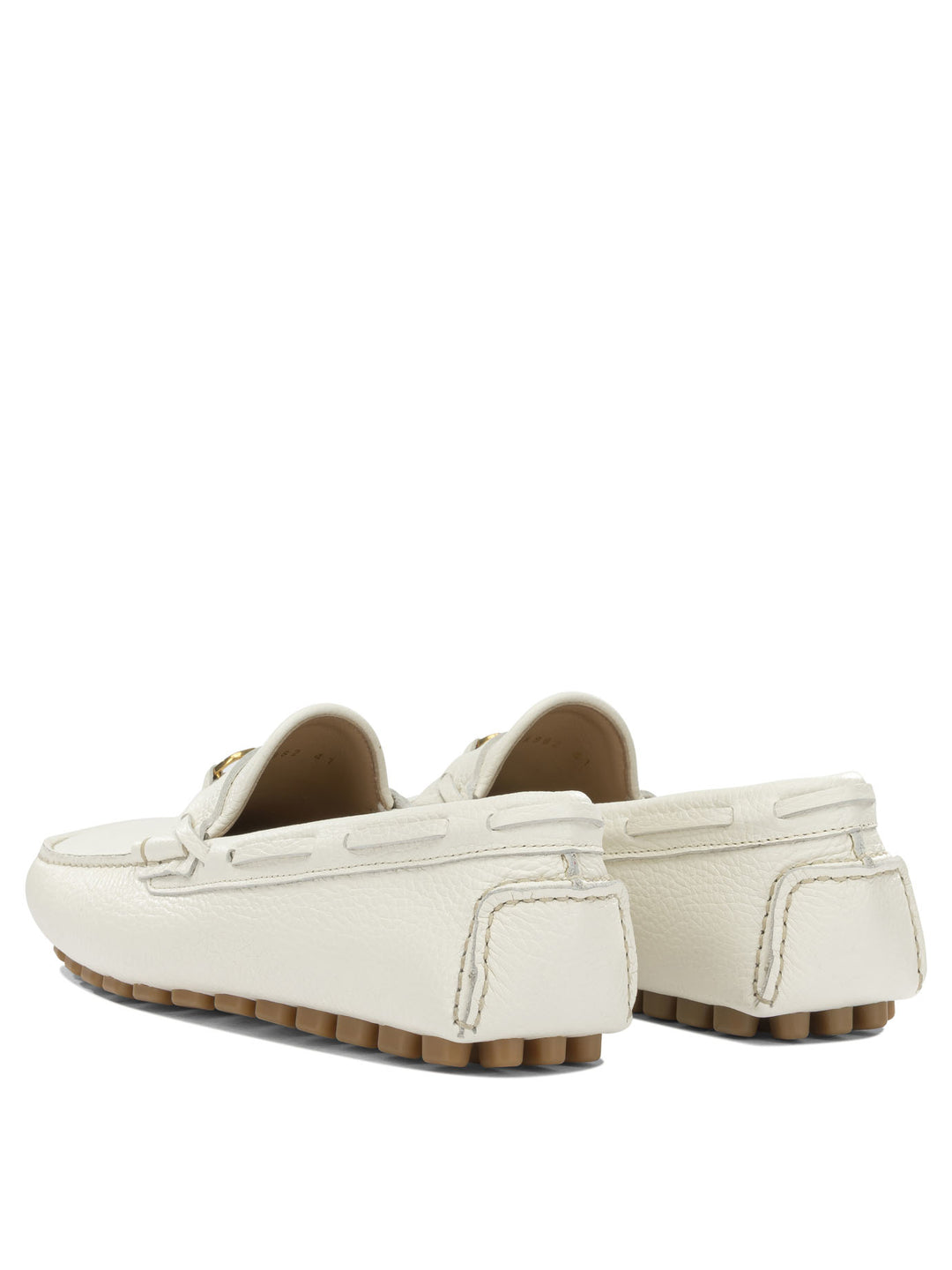 Valentino Garavani Driver Fastway Loafers & Slippers - White | 7611cd874ef9b063fb32267fdaa18e3bbcf9fbd8