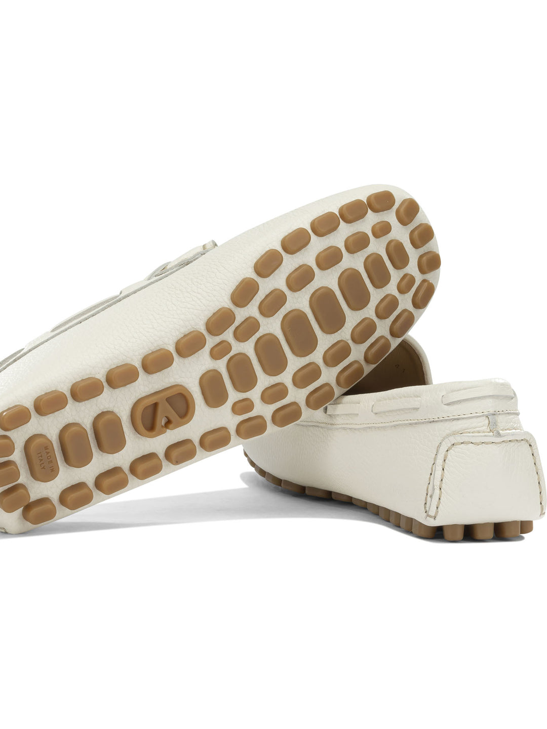 Valentino Garavani Driver Fastway Loafers & Slippers - White | 2e64e29213a8c15b45f77019ba15a9a3425bb663