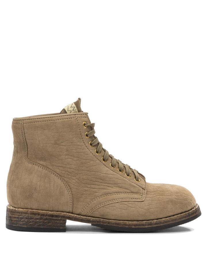 Visvim Brigadier Mid Folk Boots and Ankle Boots - Beige | c0d536fe9a8fe1f607c81904077a0c491434deee
