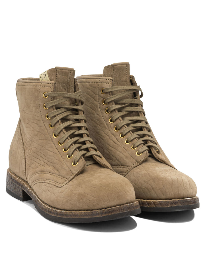 Visvim Brigadier Mid Folk Boots and Ankle Boots - Beige | 643078def9a36acbd5cbee78bacf9c938144e503