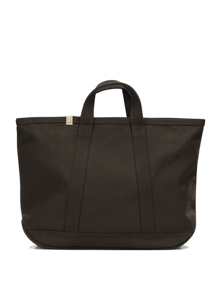 Visvim Canvas Rime Tote M Handbags - Brown | eb48c15fcdaa8461fa7903a294f079a521e26133