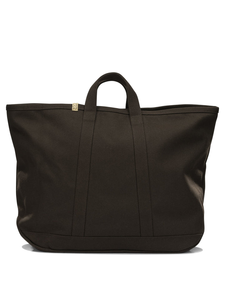 Visvim Canvas Rime Tote L Handbags - Brown | a989d809c98c93b85fbf1eba14a7486fae44e84f