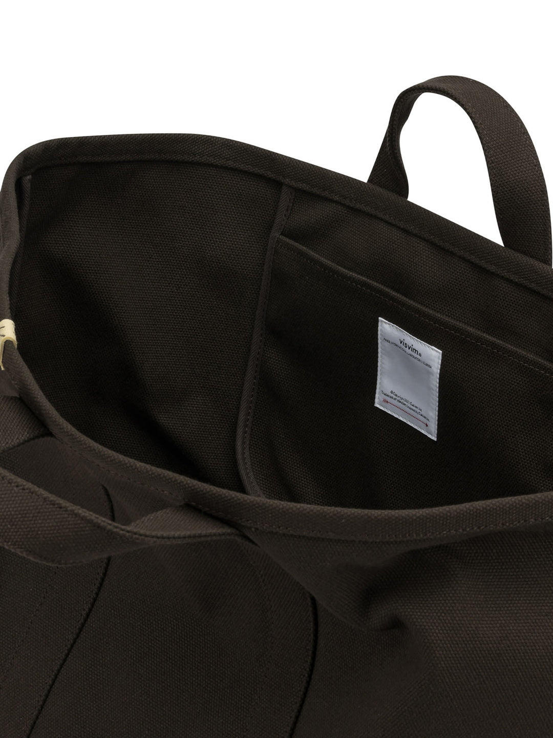 Visvim Canvas Rime Tote L Handbags - Brown | 78a9cd4d41c62c537adfadf2c25921e521891b53