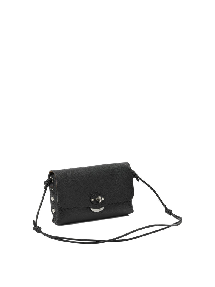 Zanellato Letter® Crossbody Bags - Black | babf2fc0c7ed2ada93bc51a548b640a32926b76f
