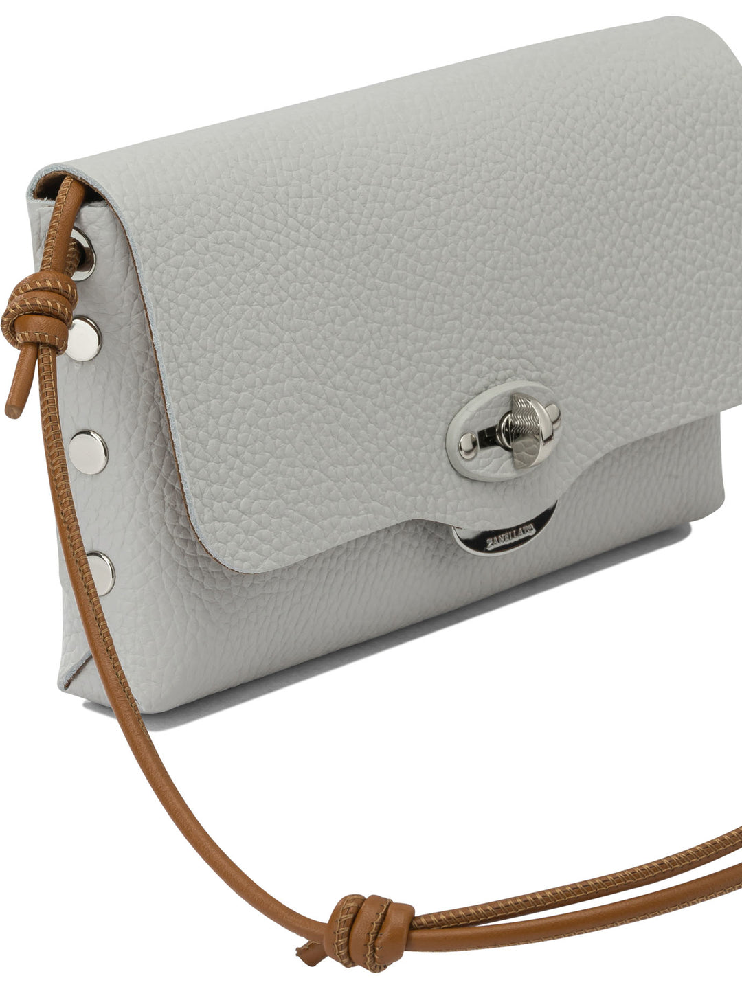 Zanellato Letter® Crossbody Bags - Grey | 68843575fcfa3a1b38f417a5f50efe0558eb3c88
