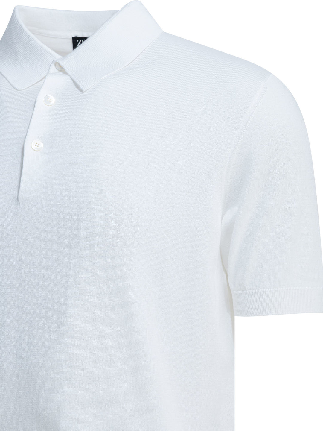 Zegna Premium Cotton Polo shirts - White | e8bd40c519be991a88e0d5e03db41d753fa24a00