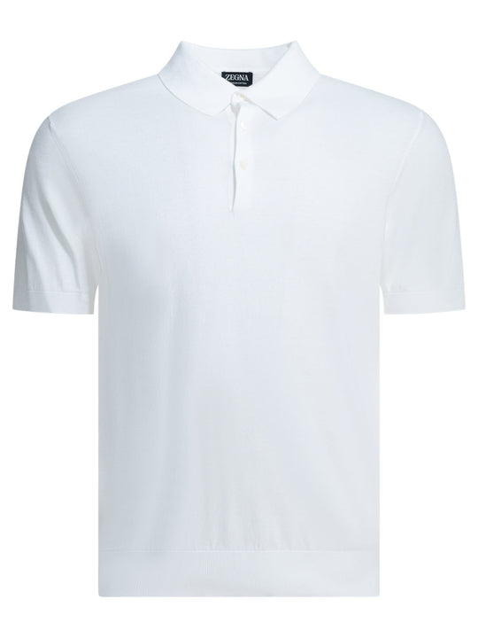 Premium Cotton Polo Shirts White