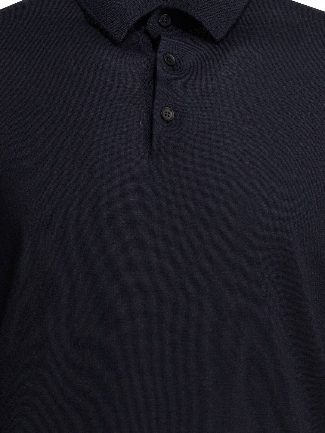 Zegna Cashmere Polo Sweater Knitwear - Blue | 222b193d93be52303cbef2964ac2dadbb053bba5