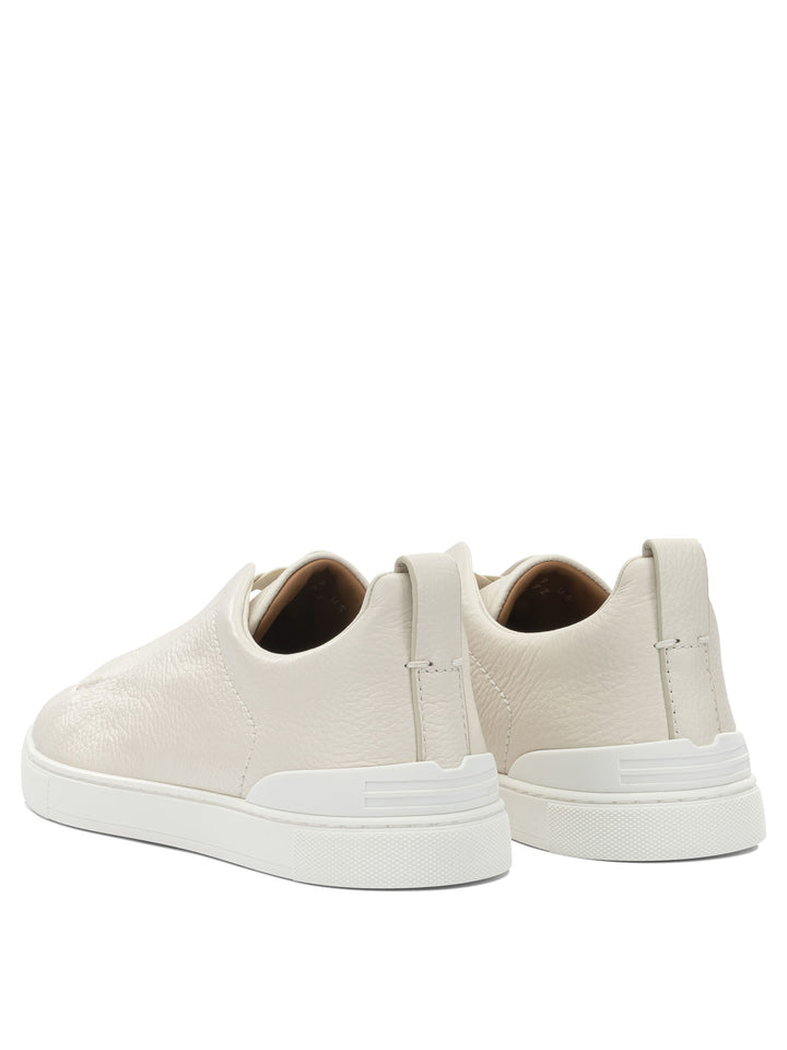 Zegna Triple Stitch™ Sneakers & Slip-On - White | ee961f74e551c66dd7cf70f87cb206908195487a