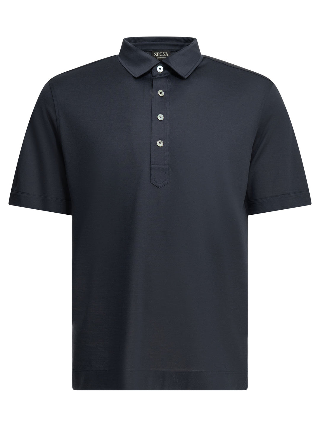 Zegna Leggerissimo Polo shirts - Blue | 6bd95d028b1c4139ac7f4b02eb303ced5e8e27b2