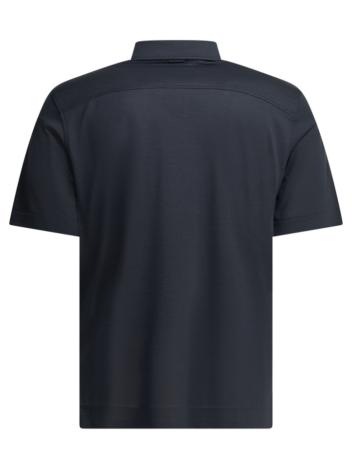 Zegna Leggerissimo Polo shirts - Blue | 315b56e1e1d9e402e3ff28c3c667feb5432cde4c