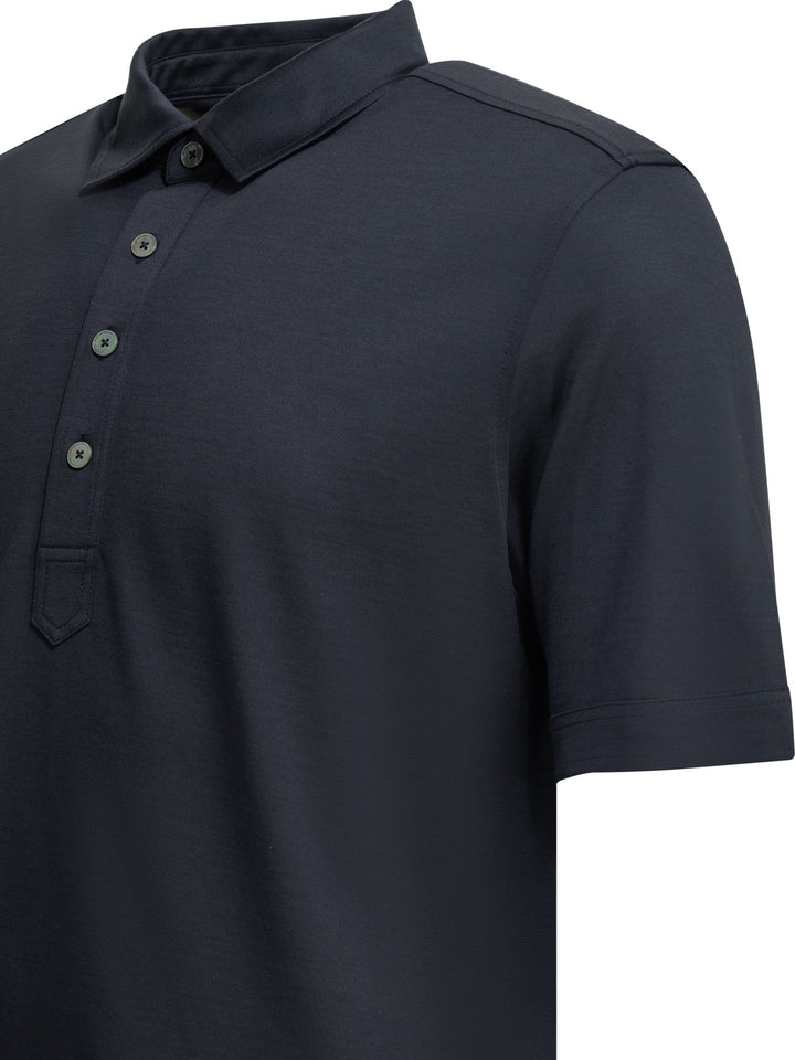 Zegna Leggerissimo Polo shirts - Blue | 6b72b2ff35263e9e9d5ef554ef309fa12a5e4cac