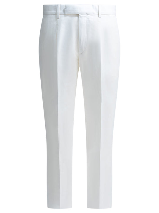 Tailored Pants Trousers White