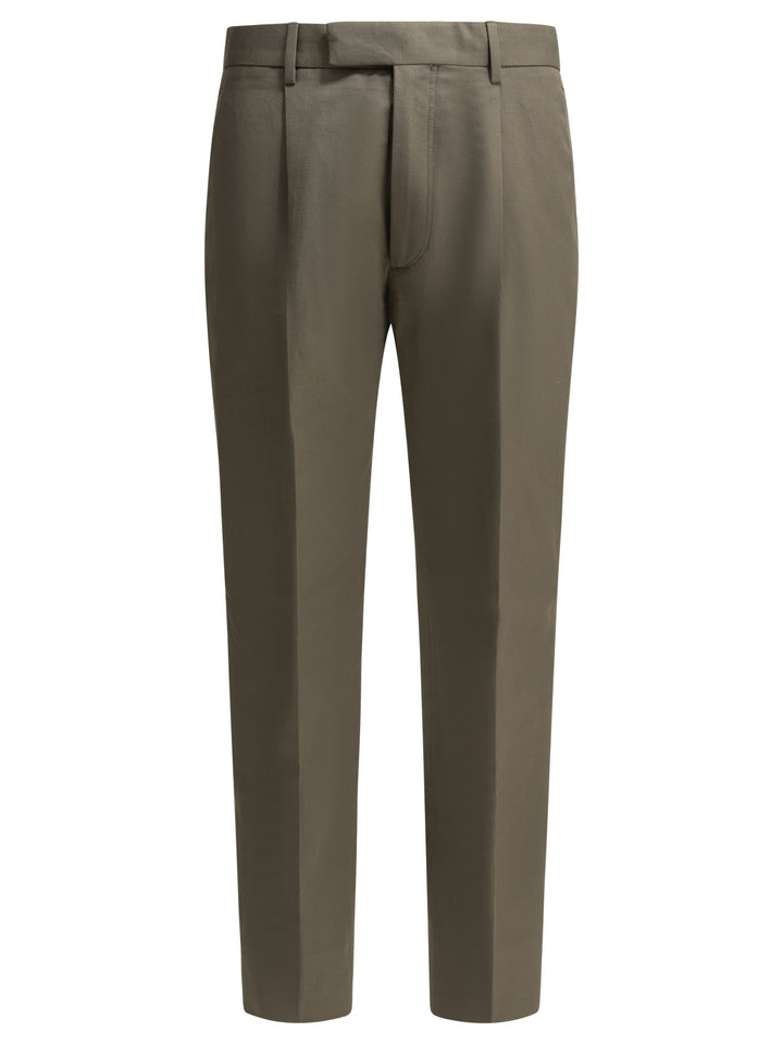 Zegna Tailored Pants Trousers - Brown | aa1757b227bee4bb5ee7ecb5c1f5a762b773c5fd