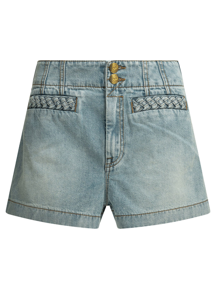 Zimmermann Wanderlust Shorts - Light blue | b05ab356b0a24cf6b2dd94e461102a177d4bd927