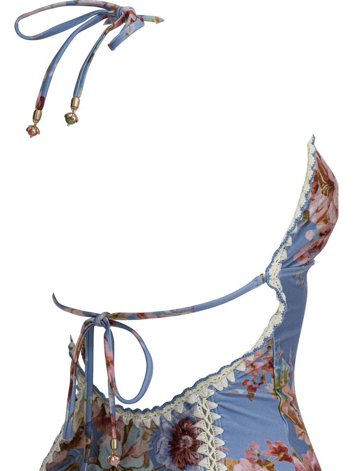 Zimmermann Awaken Crochet Keyhole Swimwear - Light blue | 79b9d33b152857d9f7eb1320b02e6237f8a4c6d4
