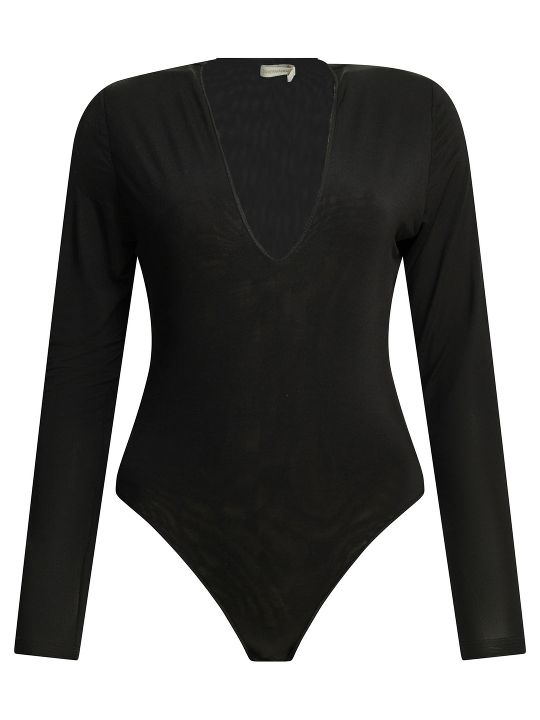 Zimmermann Long-Sleeved Bodysuit Tops - Black | e8ba6953718c84c4d4f978e12f61669ab6f17403