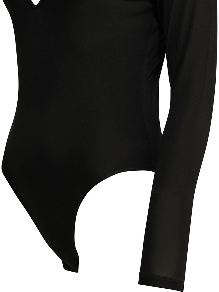 Zimmermann Long-Sleeved Bodysuit Tops - Black | 283d3d9a7f07ac51d626b6721a70c0e563a82d14