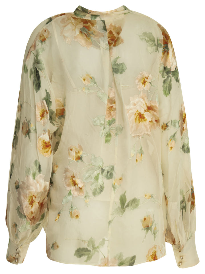 Zimmermann Carousel Shirts - White | e3b7f6d72781ccf964c707da76fe61c5238b0553