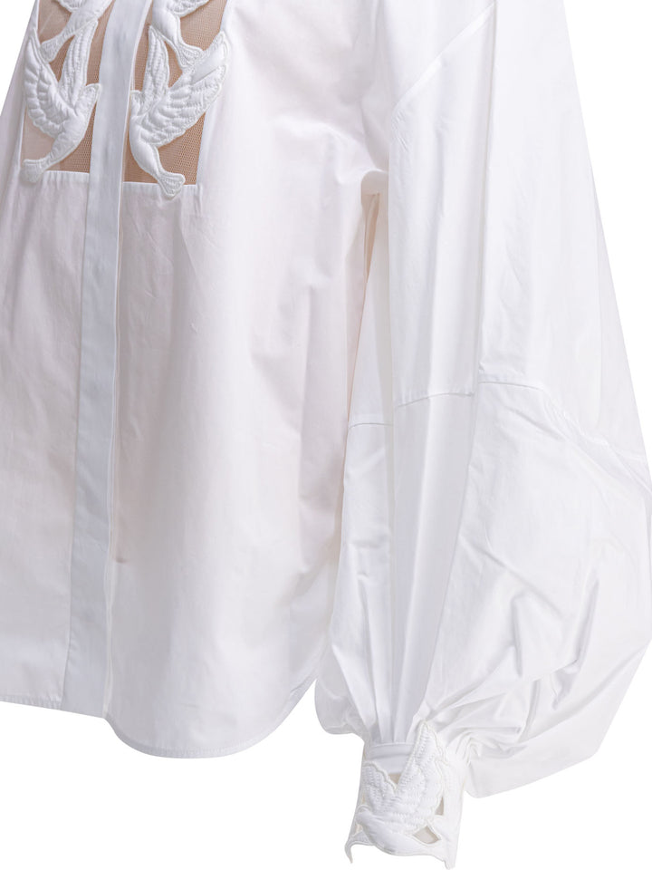 Zimmermann Luna Shirts - White | 05ad05451bdc5a88ccf10b3700dd17e4ad602ae1